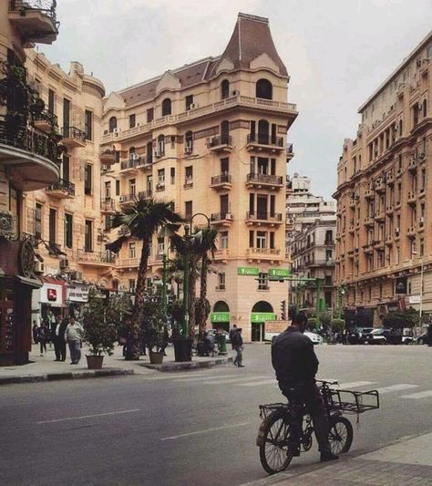 Cairo Downtown  Egypt Downtown Egypt, Downtown Cairo, Egypt Architecture, Egypt Tours, Cairo Egypt, Street Scenes, Ancient Egypt, Cairo, Summer Collection