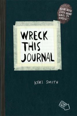 Wreck This Journal (Black) Expanded Ed. Wreck This Journal Everywhere, Keri Smith, Journal Black, Journal News, Cool Journals, Wreck This Journal, Penguin Books, Amazon Book Store, New Edition