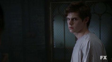 Evan Peters as Kit Walker, American Horror Story Season 2 Ahs Asylum, Kyle Spencer, American Horror Story Asylum, Evan Peters American Horror Story, Kit Walker, Tate And Violet, Celeb Crushes, Evan Peters, The Perfect Guy