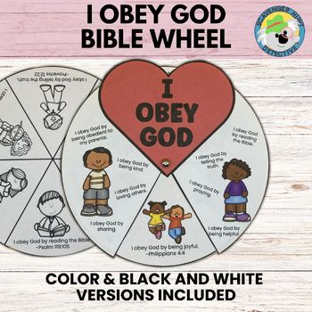 Obey Truth Comes From God Craft, Obedience Activities For Kids, Children Obey Your Parents Craft, Worship God Craft, Obeying God Craft For Kids, Obey Your Parents Craft, Obedience Crafts For Kids, Obey God Craft, Bible Wheel