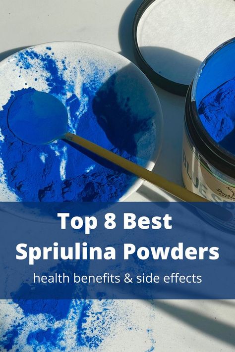 blue spirulina powder benefits best Benefits Of Spirulina, Spirulina Benefits, Spirulina Recipes, Spirulina Smoothie, Gummies Recipe, Blue Spirulina, Spirulina Powder, Food Health Benefits, Improve Energy Levels