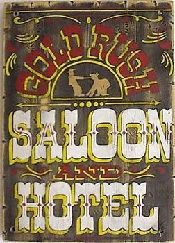 Girls Saloon, West Saloons, Gold Rush Saloon, Old West Signs, Signs Gold, Saloon Signs, Advertising Signs, Wild West Hoedown Party, Vintage Store Signs, Old West Decor, Saloon Decor, Old West Saloon, Western Signs, Old West Town, Western Saloon, Garden Trains