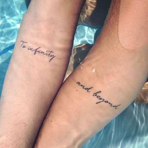 Couple tattoo Ideas Cousin Tattoos, Mom Daughter Tattoos, Best Couple Tattoos, Matching Best Friend Tattoos, Cute Couple Tattoos, Couple Tattoos Unique, Couples Tattoo Designs, Inspiration Tattoos, Bff Tattoos