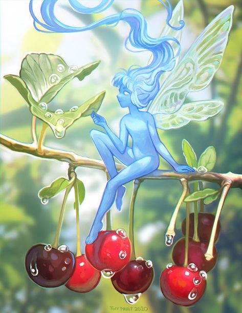 Fey Creatures, Environment Studies, Michelle Czajkowski, Fairy Oc, Fairy Rose, Dnd Creatures, Magic Creatures, Fantasy Land, Dnd Art