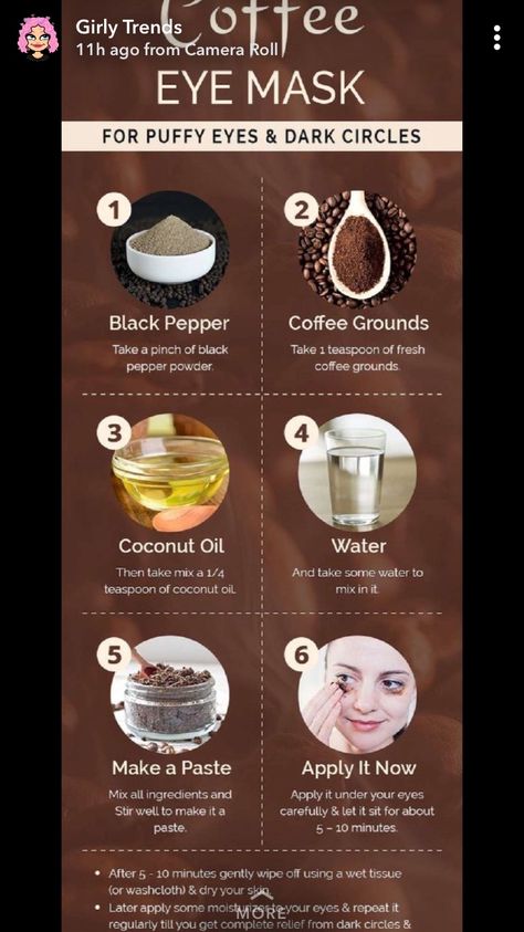 Diy Makeup Remover, Remove Dark Circles, Dark Circles Under Eyes, Oil Mix, Homemade Bath Products, Homemade Face Masks, Best Beauty Tips, Happy Skin, Skin Care Remedies