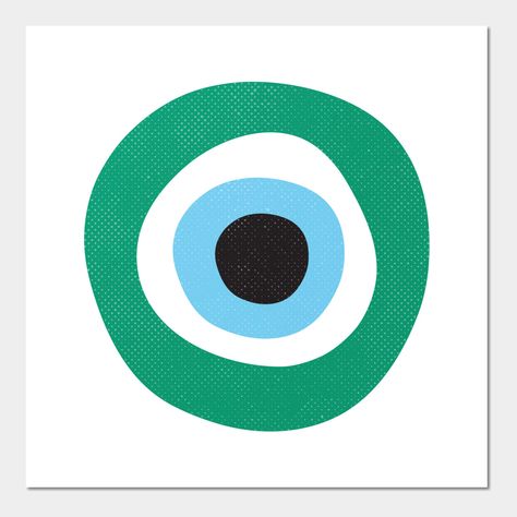 Emerald Green Poster, Greek Vibes, Emerald Green Wall, Green Evil Eye, Heart With Eyes, Coachella Vibes, Hippie Trippy, Evil Eye Art, Protection Symbols