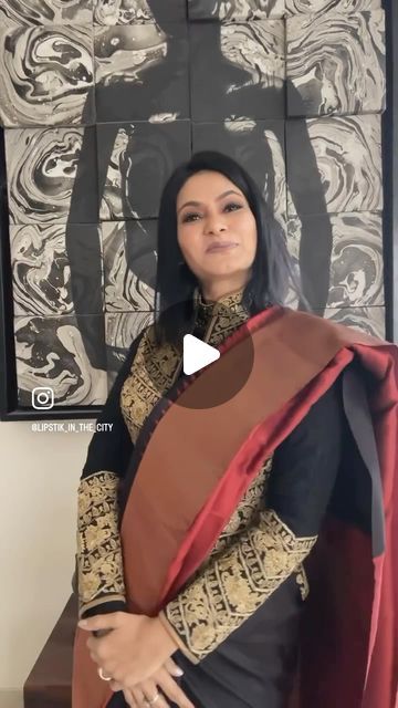 अनु मिश्रा on Instagram: "Winter styling tips … saree the versatile garment which never fails to elevate your look … 
.
Invest in statement pieces as you grow … 1 piece a month .. and build your wardrobe! 
.
A statement jacket which can be worn all year round … a classy temple border #kanjeevaram .. #vintagesaree which can be used all your life … 
.
How I learned these things constantly copied my mom .. long time ago had my mom ask only for temple border Kanjeevaram for herself and a #rudraksh border … listen to the conversation and you would know … 
.
.
This saree I bought in 2015 from @palam_silks at my sister in law wedding in #chennai and the jacket is custom made as I am a biker the moment I reach my destination I used to switch to this one from my gear … guess one arrives late but al Saree For Winter Wedding, Saree With Long Jacket, Sister In Law Wedding, Build Your Wardrobe, My Sister In Law, Winter Styling, Statement Jacket, Sister In Law, Saree Styles