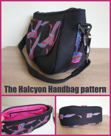 Handbag Sewing Pattern, Handbag Sewing, Cross Body Bag Pattern, Purse Sewing, Wallet Sewing Pattern, Handbag Sewing Patterns, Purse Sewing Patterns, Shoulder Bags Pattern, Sewing Projects Clothes