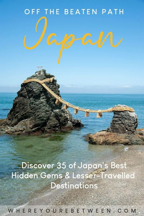 Off the Beaten Path in Japan - 35 Incredible Hidden Gems Japan Honeymoon, Japan Tourist, Japan Travel Destinations, Land Of The Rising Sun, Tokyo Japan Travel, Japan Itinerary, Visit Asia, Japan Vacation, Japan Travel Tips