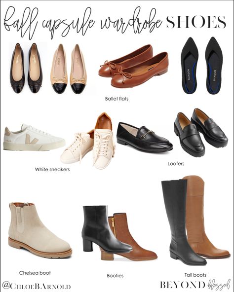 Office Winter Shoes, Best Shoes For Teachers, Closet Minimalista, Capsule Wardrobe Shoes, Capsule Wardrobe Women, Mules Heels, Beyond Blessed, Fall Wardrobe Essentials, Classic Style Outfits