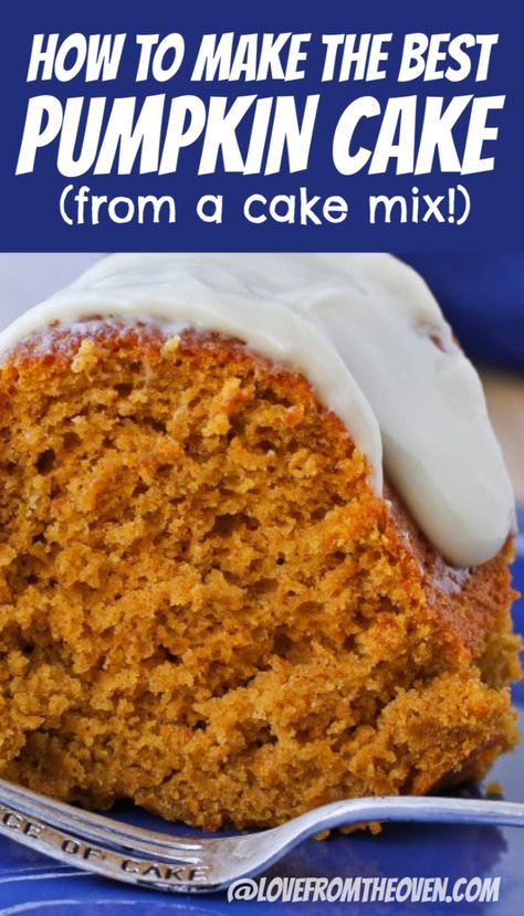 Pumpkin Bunt Cake, Best Pumpkin Cake, Pumpkin Pound Cake Recipes, Bundt Cake Mix, Easy Pumpkin Cake, Pumpkin Bundt Cake Recipes, Pumpkin Cake Mix, Pumpkin Cake Easy, Pumpkin Pound Cake