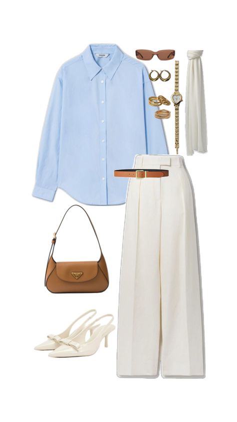 #summer #outfit #summeroutfit #outfitinspo #wardrobe #hijabi #inspiration #colorcombinations #modest #modestfit #modestoutfits #summermodest Color Combinations Summer, Cream Outfit Hijab, Hijabi Outfits Casual Summer, Outfit Inspo Hijabi, Hijabi Summer Outfits, Lehenga Designs Latest, Cream Outfit, Blue Color Combinations, White Pants Outfit