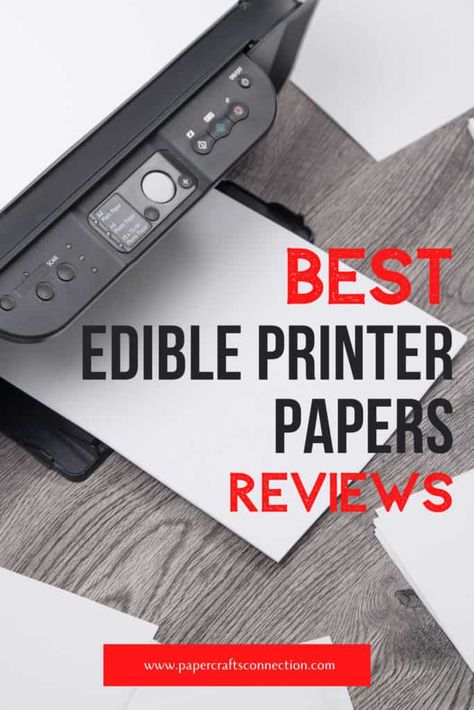 Edible Image Printer, Edible Ink Printer, Sugar Sheets, Drink Topper, Diy Edible, Best Edibles, Edible Printer, Edible Image Cake, Edible Paper