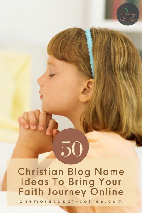 Through blogging, you can share your Christian faith and reach out to more people if done properly. First thing to cross out of your to-do list is finding a name, so here's a list of Christian blog name ideas to get you started. Learn how to choose a good name, buy a domain name, and build your website from scratch. #blogname #blogging #Christianblog Christian Blog Names Ideas, Christian Blog Name Ideas, Blog Name Ideas, Christian Names, Catchy Names, Faith Blogs, Name For Instagram, Website Names, Blog Names