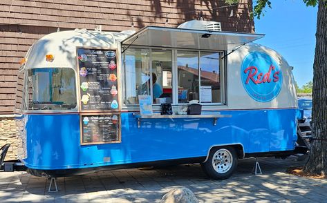 Discover Red's Shaved Ice: Hawaiian Style Treats in Downtown Nisswa Airstream Trailer, Shave Ice, Flavored Syrup, Ice Cream Toppings, Shaved Ice, Hawaiian Style, Vanilla Ice, Vanilla Ice Cream, Syrup