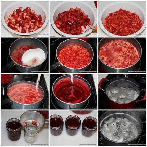 Small Batch Strawberry Jam, Strawberry Jam No Pectin, Strawberry Jam Recipe Without Pectin, Strawberry Jam Without Pectin, Freezing Meals, Jam Without Pectin, Easy Strawberry Jam, Canning Jam, Jam And Jelly