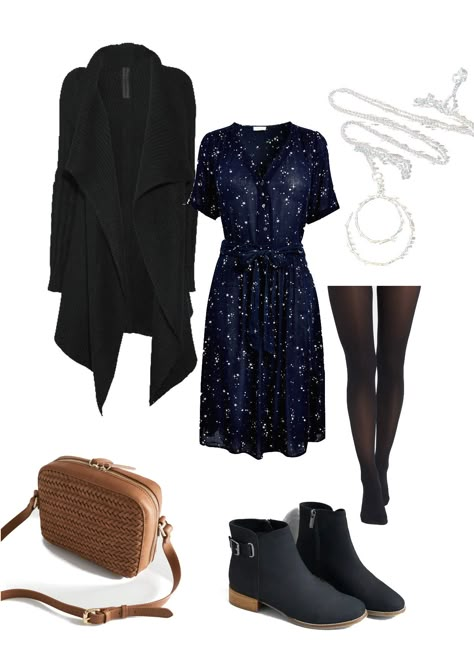 Romantic Witchy Outfits, Witchy Clothes Aesthetic Modern, Girly Witch Outfit, Professional Witchy Outfits, Classy Witch Outfit, Witchy Teacher Outfits, Black Witchy Outfits, Modern Witch Fashion Casual, Witchy Plus Size Outfits