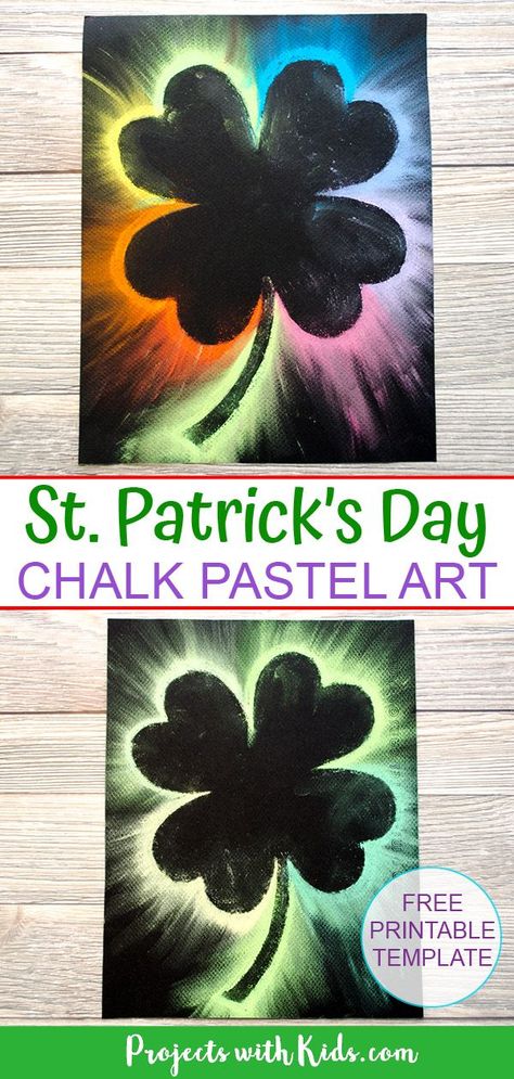 Saint Patricks Day Crafts For Kids Ideas, Easy St Patrick’s Day Ideas For Kids, St Patrick’s Day Art Activities, Shamrock Arts And Crafts For Kids, St Paddy’s Day Crafts For Kids, St Paddy’s Day Crafts, Art For March Project For Kids, Saint Patricks Day Science Preschool, Saint Patrick's Activities For Kids