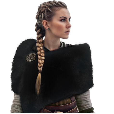 PRICES MAY VARY. Package Include: 1pc Medieval Faux Fur Shawl and Wrap Scarf with Brooch GoT Warrior Stole, 1pc Viking Turtle Metal Brooch Style: 1 - This versatile faux fur shawl can be seamlessly integrated into various costume ensembles to enhance the overall look. 2 - The Medieval brooch serves as a focal point, allowing for additional accessories like arm cuffs or a headpiece to complete the transformation into a character. Design: Viking Faux Fur Shawl for Women embraces a distinctive medi Warrior Cosplay, Women Viking, Warrior Costume, Faux Fur Shawl, Viking Costume, Fur Texture, Viking Designs, Fur Shawl, Fur Stole