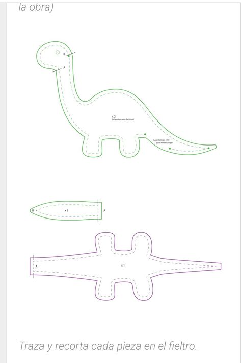 How To Sew A Dinosaur, Simple Plush Sewing Pattern, Dino Pattern Sewing, Plush Dinosaur Pattern, Free Pdf Sewing Patterns Stuffed Animals, 3d Felt Animals, Dino Stuffed Animal Pattern, Dino Plush Pattern Free, Simple Stuffed Animal Pattern Sewing