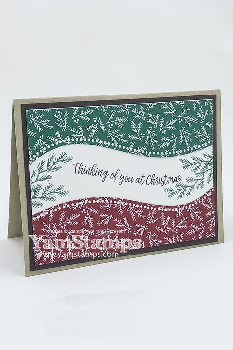 Curvy Christmas Stampin Up Cards, Stampin Up Tiny Christmas Trees Die, Christmas Stampin Up Cards, Canadian Armed Forces, Christmas Stamps, Cards Christmas, Christmas 2024, Christmas Stuff, Stamp Crafts