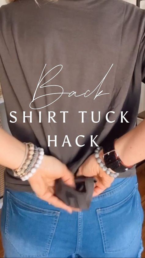 Because boxy is boring. I said what I said. 😁 #style #apparel #clothes #fashion #tshirt #outfit #instafashion #asthetics #trend… | Instagram Tucked In Shirt Outfit, Tshirt Hacks, Shirt Tuck, Tie A Shirt, Aesthetic Airplane, How To Wear Shirt, I Said What I Said, Shirt Knot, Oversize Tshirt Outfits