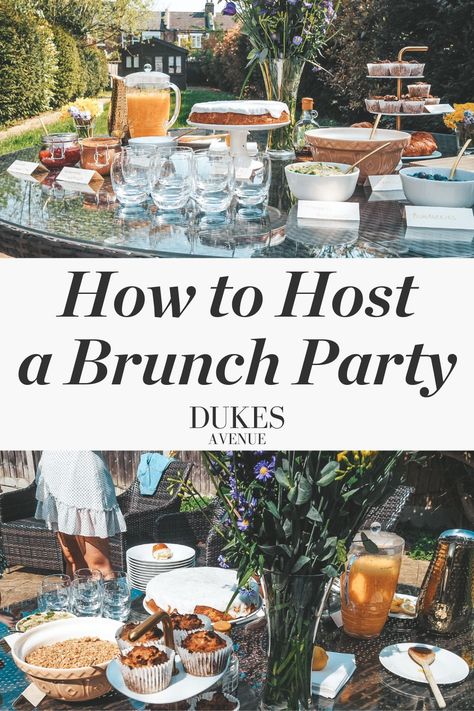 Brunch Party Menu, Simple White Dresses, Brunch Ideas For A Crowd, Hosting A Brunch, Homemade Nutella Recipes, Brunch Event, Outdoor Brunch, Hosting Brunch, Brunch Decor