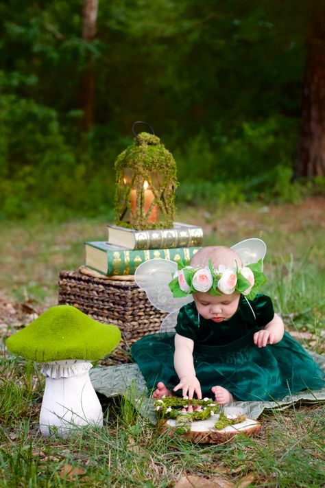 Della’s fairy photoshoot #babyfairy #fairyphotoshoot #babyphotography Diy Fairy Photoshoot, Fairy Birthday Pictures, Baby Fairy Photoshoot, Fairy Theme Photoshoot, Fairy First Birthday Photo Shoot, Fairy Props, Fairy Photos, Mushroom Birthday, Fairytale Photoshoot