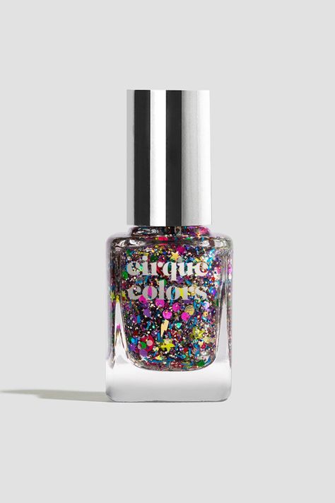 Non Toxic Nail Polish, Thermal Nail Polish, Thermal Nails, No Chip Nails, Cirque Colors, Glitter Nail Polish, Rainbow Glitter, Color Crush, Glitter Nail