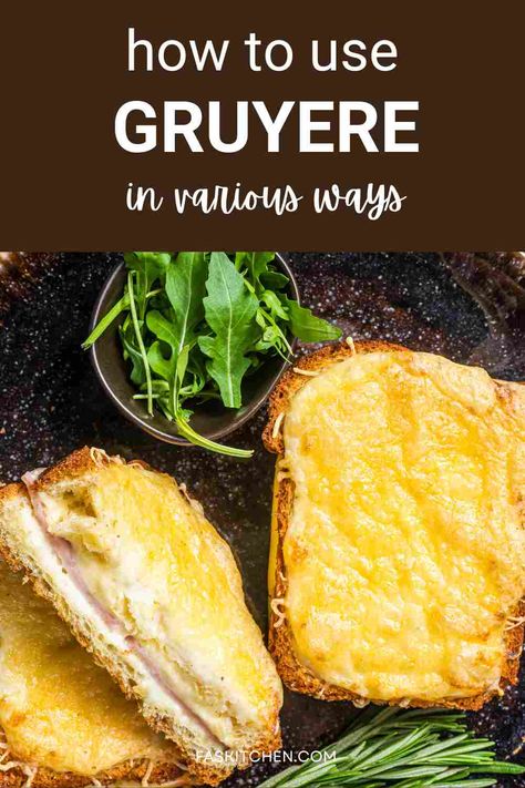 Gruyere Cheese Sauce, Recipes With Gruyere Cheese, Gruyere Cheese Recipes, Gruyere Recipes, Culinary Basics, Cheese Game, Cheese Dip Recipes, Cheese Sauce Recipe, Mac Cheese Recipes