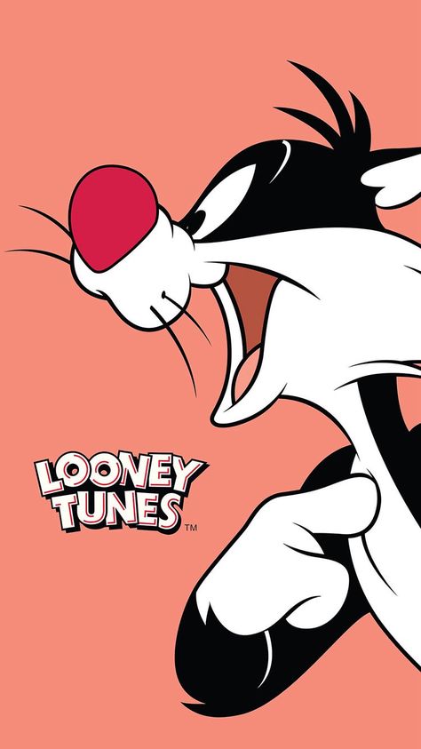 Hidden Disney Characters, Looney Tunes Comic, Sylvester Looney Tunes, Creative Logo Design Art, Looney Tunes Wallpaper, Sylvester The Cat, Graffiti Wallpaper Iphone, Looney Tunes Characters, Looney Tunes Cartoons