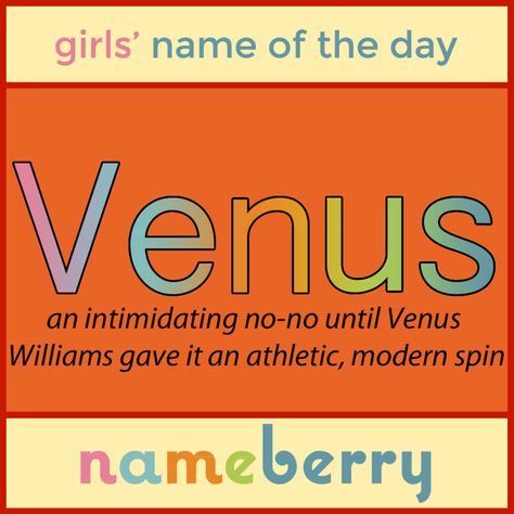 Venus, goddess of love, was considered the mother of the Roman people. Venus Goddess Of Love, Venus Goddess, Baby Name Meaning, Rare Names, Popular Baby Names, Cool Baby Names, Gender Neutral Names, Vintage Names, Vibe Check