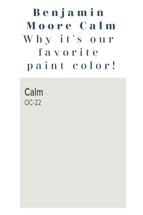 Benjamin Moore Sea Pearl Paint, Benjamin Moore Calm Paint Color, Benjamin Moore Calm, Bedroom Paint Colors Benjamin Moore, Paint Color Inspiration, House Color Palettes, Neutral Paint Colors, Bathroom Paint Colors, Paint Colors Benjamin Moore