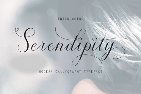 Serendipity Font | dafont.com Serendipity Tattoo Font, Contemporary Typeface, Serendipity Tattoo, Creative Typeface, Branding Feminine, Classic Calligraphy, Fonts Calligraphy, Bts Tattoos, Brush Design