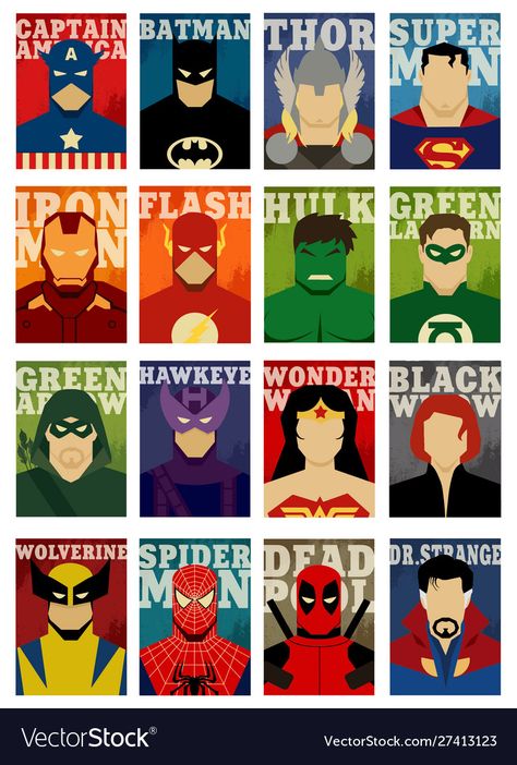 Minimalist Superhero Poster, Superhero Vector Art, Vintage Superhero Posters, Superhero Poster Design, Superheroes Drawings, Super Hero Illustration, Super Hero Poster, Super Hero Art, Super Hero Design