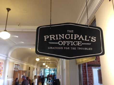 School Principal Aesthetic, Principal Office Aesthetic, Principal Aesthetic, School Principal Office, Hallway Signs, Principal Office, Principal Office Decor, Office Decor School, Office Bulletin Boards