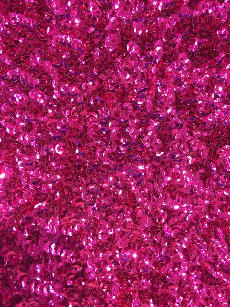 Bianca HOT PINK Allover Sequins on Mesh Fabric by the Yard - 10104 Content: 100% polyester Stretch: None  Width: 55 to 56 inches Edge: Straight with 3 inch selvage on both edges Uses: Evening gown, formal wear, dress, tops, skirts, pillow cover, decorations, costumes, crafts, etc. DISCLAIMER: Expedited shipping options do not apply to 5, 10, 50 and 100 yard options. Sample/Swatch: 4x2 inches for $4.99 each, free shipping. We highly suggest buying a sample first to see and feel the fabric if you Hot Pink Walls, Tapeta Z Hello Kitty, Hot Pink Wallpaper, Girly Wallpaper, Bedroom Wall Collage, Pink Photo, Pastel Pink Aesthetic, Picture Collage Wall, Tapeta Pro Iphone