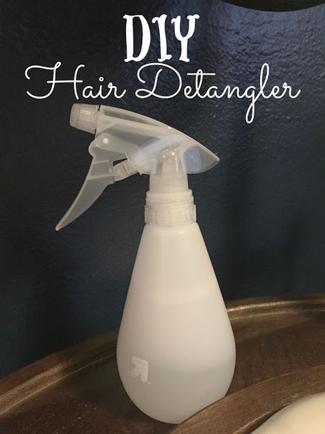 Detangler Spray Diy, Diy Hair Detangler Spray, Monica Hair, Diy Hair Detangler, Hair Detangler Spray, Diy Haircuts, Natural Hair Spray, Bath Gifts, Oil For Curly Hair