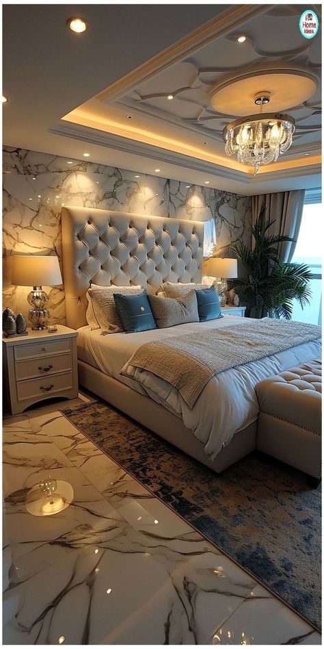 Unique Bedroom Design, Bilik Idaman, Mansion Ideas, Minimalist Bedroom Decor, Luxury Bedroom Furniture, Luxury Room Bedroom, Bedroom Interior Design Luxury, Modern Luxury Bedroom, تصميم للمنزل العصري