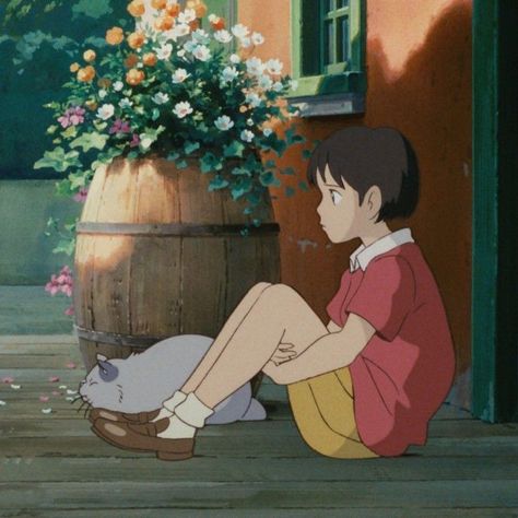 𝑾𝒉𝒊𝒔𝒑𝒆𝒓 𝒐𝒇 𝒕𝒉𝒆 𝑯𝒆𝒂𝒓𝒕 Whisper Of The Heart, Movie Name, Personajes Studio Ghibli, Studio Ghibli Background, Chihiro Y Haku, Beau Film, Ghibli Artwork, I Love Cinema, Studio Ghibli Movies