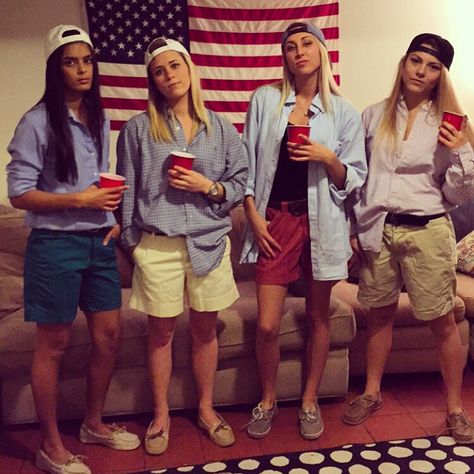 Frat Vs Sorority Dress Up, Sorority Vs Fraternity Spirit Week, Frat Spirit Day Outfit, Frat Vs Farmer Spirit Week, Frat Outfits Spirit Week, Frat Girls Outfit, Frat Vs Sorority Spirit Week, Frat Football Theme Outfit, Frat Party Outfit Theme