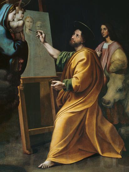 St Luke The Evangelist, Lucas Evangelista, Luke The Evangelist, Acts Of The Apostles, St Luke, Virgin Oil, The Transfiguration, The Apostles, Saint Luke