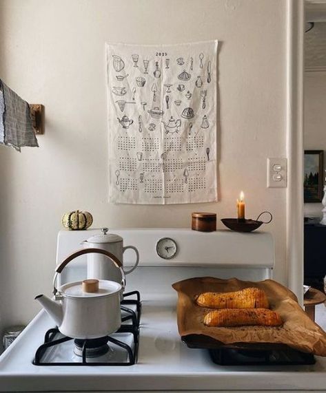 Sara Charlesworth, Slow Living Aesthetic, Art Of Slow Living, Living Aesthetic, Apartment Kitchen, Slow Living, Little Houses, My Dream Home, Kitchen Interior