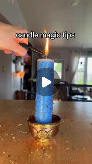 How To Anoint A Candle, Hoodoo Candle Magic, Candle Spells For Beginners, Diy Spell Candles, Orange Candle Magic, Blue Candle Magic, Dressing A Candle, Color Correspondences, Magic For Beginners