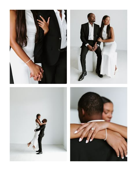 These studio moments with Lexie + Jay made me feel like I want to do engagement sessions inside forever 🥲 . . . #austinweddingphotographer #sanantonioweddingphotographer #studioengagementsession #thelumenroom Engagement Photos In A Studio, Engagement Photos Outfits Studio, Engagement Photoshoot Studio Ideas, Studio Engagement Photos Black Couple, Studio Wedding Photos, Engagement Photos In Studio, Couple Studio Shoot, Studio Engagement Shoot, Engagement Photos Studio