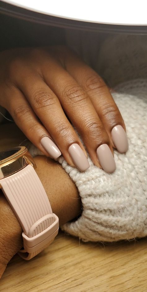 Coffin Nude Nails, Pink Nude Nails, Dusky Skin, Pink Gel Nails, Hair Skin Nails, Dusky Pink, Nail Paint, Nails Ideas, Nude Nails