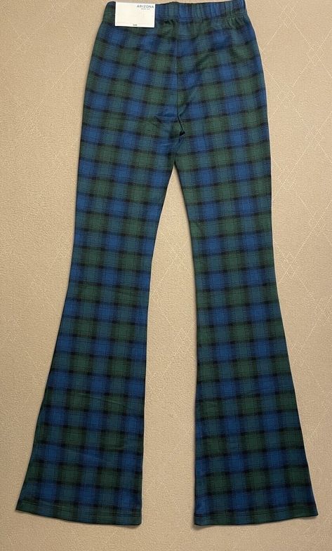 Funky Pants, Pants Elastic Waist, Flared Pants, Arizona Jeans, Plaid Pants, Hippie Outfits, Halloween Women, Flare Pants, I Dress