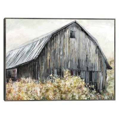 Barn Pictures Ideas, Barn Paintings On Canvas, Rustic Art Painting, Lake Cottages, Future Farmhouse, Merry Kissmas, Barn Wall Art, Farmhouse Paintings, Barn Pictures