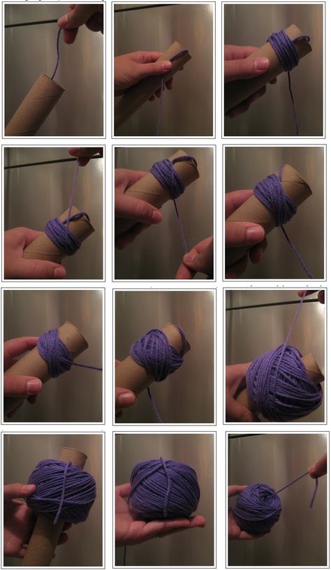 How to wind a foolproof ball of center-pull yarn Roll Yarn Into Ball, Things To Crochet With One Ball Of Yarn, How To Roll Yarn Into A Ball Crocheting, Center Pull Yarn Ball, How To Roll A Skein Of Yarn Into A Ball, How To Roll A Ball Of Yarn, Wind Yarn Into Ball, How To Wrap Yarn Into A Ball, Center Pull Yarn Ball How To Make