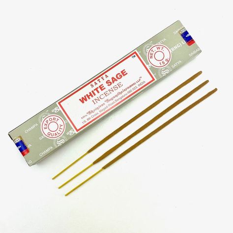 Satya Incense Stick - Mix & Match Each pack is 15g which contains roughly 12 sticks Offer: Buy 3 Get 1 Free - Add 4 to the basket - From Ethniciti High Quality Genuine Product Satya is one of the most preferred Incense brand in the world White Sage Incense, Sage Incense, Rough Crystal, White Sage, Incense Sticks, Crystal Grid, Incense Holder, Crystal Collection, Packing Material